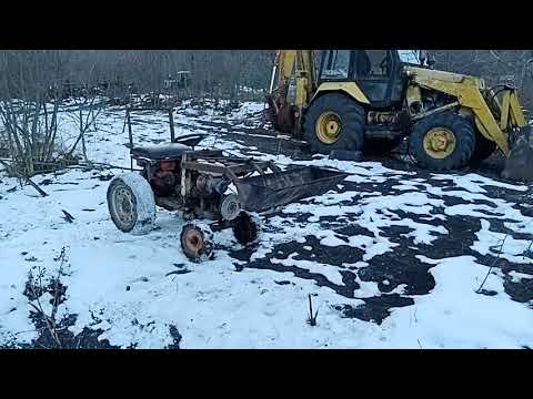 Видео: самодельный минитрактор