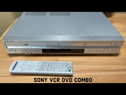 Видео: Видеомагнитофон и DVD-плеер Sony SLV-D370P Combo