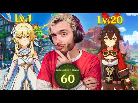Видео: Я провел день с игроками Genshin низкого уровня