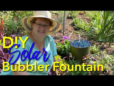Видео: Сделайте самодельный солнечный фонтан-барботер для сада — 💦🌺👍🏻