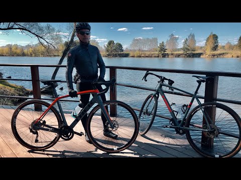 Видео: Обзор и сравнение Trek Domane SL 4 - шоссер который может легко стать гравийником