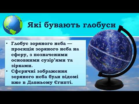 Видео: ФОРМА ЗЕМЛІ НА ГЛОБУСІ ТА КАРТІ (6 клас НУШ)