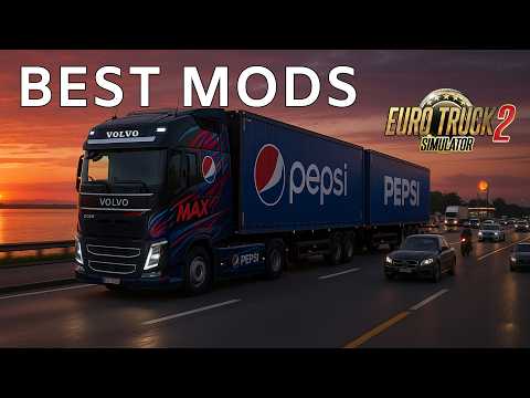 Видео: 🔥 Самые крутые моды для Euro Truck Simulator 2 (1.54 | Обзор + Ссылки) 🚛💥