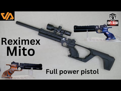Видео: Reximex Mito Лучший пневматический пистолет