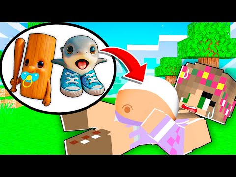 Видео: МОЯ ДІВЧИНА НАРОДИЛА БЕЙБІ ТУНГ ТУНГ САХУР ТА БЕЙБІ ТРАЛАЛЕЛО ТРАЛАЛА В МАЙНКРАФТ| Діамант minecraft