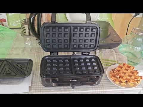 Видео: Вафельница Kitfort КТ 1674 «3 в 1»