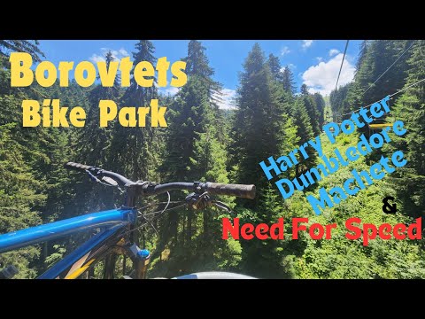 Видео: Боровец Байк Парк 2024 - Първи спусканя по трасетата / Borovets Bike Park 2024