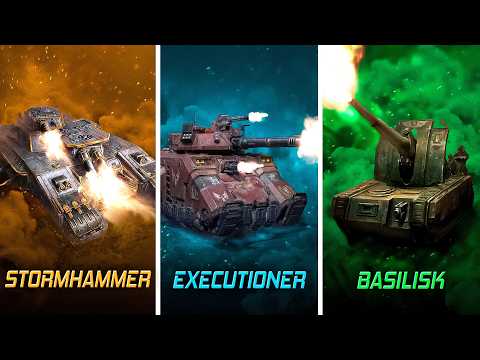 Видео: Объяснение КАЖДОГО танка Astra Militarum!