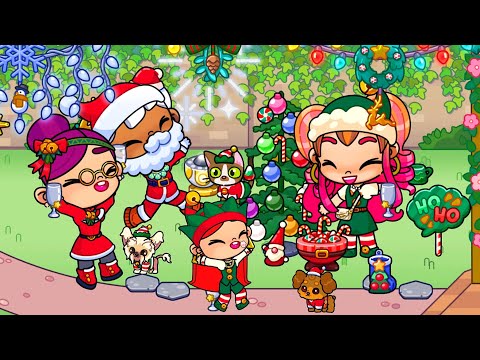 Видео: ПРОВОЖАЛИ СТАРЫЙ ГОД И ПОРУГАЛИСЬ 😭. Аватар ворлд НОВИНКА!!!