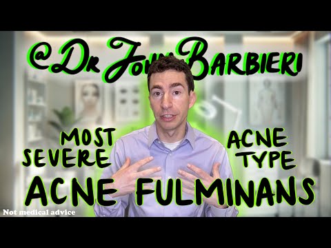 Видео: Самый тяжелый вариант акне | молниеносные угри | Дерматолог и эксперт по акне объясняет
