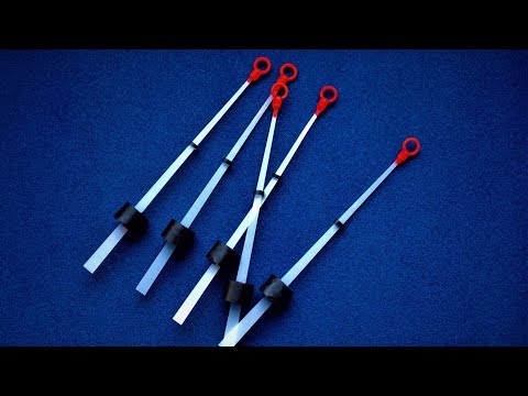 Видео: Самые лучшие материалы для изготовления кивков. Из чего и как сделать кивок.