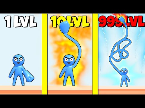 Видео: ЭВОЛЮЦИЯ ДЛИНЫ РУКИ, МАКСИМАЛЬНЫЙ УРОВЕНЬ! | Rocket Punch