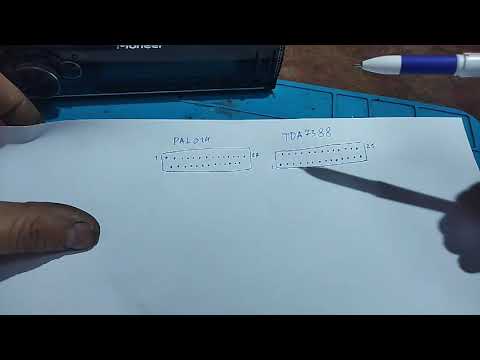 Видео: Pioneer MVH-S510BT замена микросхемы УНЧ PAL014A на TDA7388