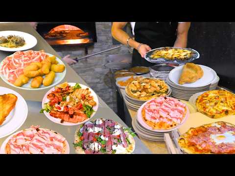 Видео: Бесконечные пиццы, неаполитанские жареные блюда и итальянская кухня высшего качества!