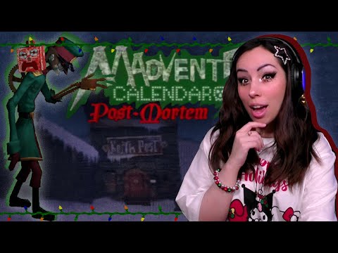 Видео: Распаковываем страшные подарки - Madvent Calendar 5: Post Mortem by The Haunted PS1
