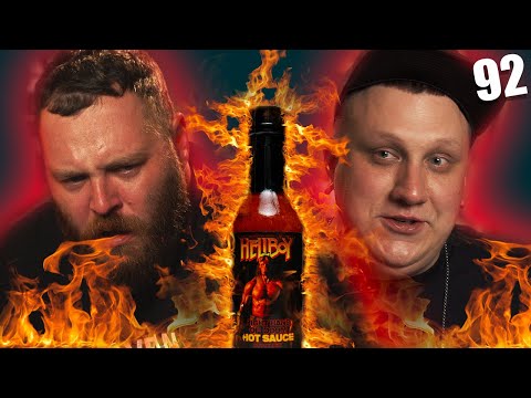 Видео: ЕДИМ 6,66 МЛН СКОВИЛЛЕЙ С РОМОЙ РЕДМАНОМ / Hellfire Hellboy Right Hand of DOOM