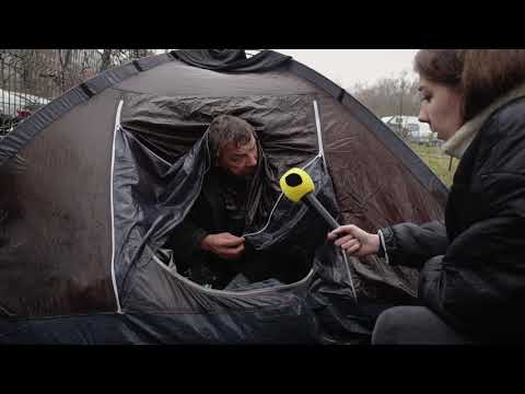 Видео: «Боимся, что скоро наступят холода»: супружеская пара почти полгода выживает в палатке в Ласнамяэ