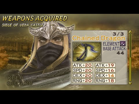 Видео: Получите 4-е оружие Хаттори Хандзо в руководстве Samurai Warriors 2