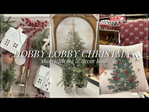 Видео: Рождественский шопинг и декор в Hobby Lobby 🎄 | Рождественские покупки в Hobby Lobby 2025 года вм...