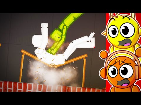 Видео: Реакция на драку людей с помощью дынь на детской площадке!