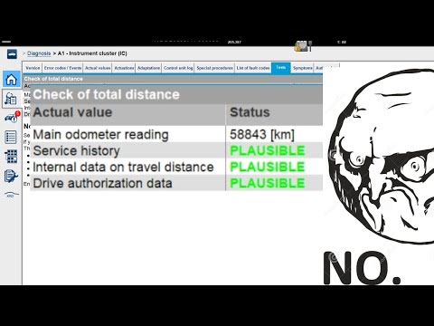Видео: Как проверить пробег Мерседеса, который качественно скрутили?