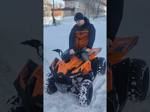 Видео: Детский квадроцикл Sharmax 200 cross