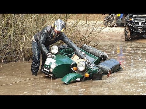 Видео: OPPOZITRUN 17 Уралы Днепры Квадроциклы Джипы Эндуро все вместе на OFF ROAD Часть 1я