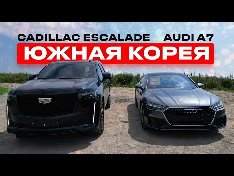 Видео: CADILLAC ESCALADE И AUDI A7 ИЗ ЮЖНОЙ КОРЕИ / АВТО ПОД ЗАКАЗ / СТОИМОСТЬ ПРИВОЗА / ИНТЕРЬЕР ЭКСТЕРЬЕР