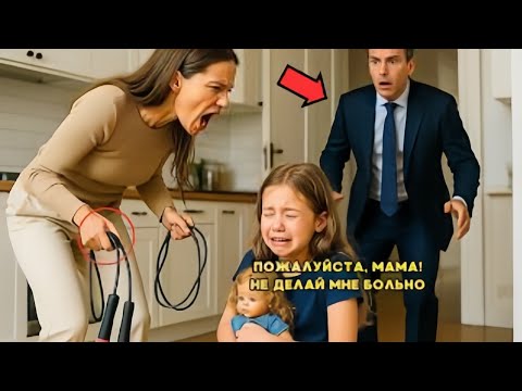 Видео: Маленькая девочка умоляет: «Не делай мне больно». Вдруг ее миллионер-отец приезжает домой и кричит
