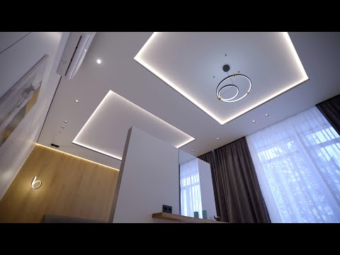 Видео: Натяжные потолки в ДОМ на 2-а миллиона