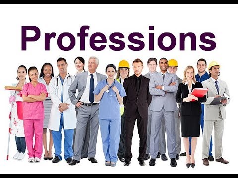 Видео: Professions in English. Профессии на английском языке. Английский детям #professions