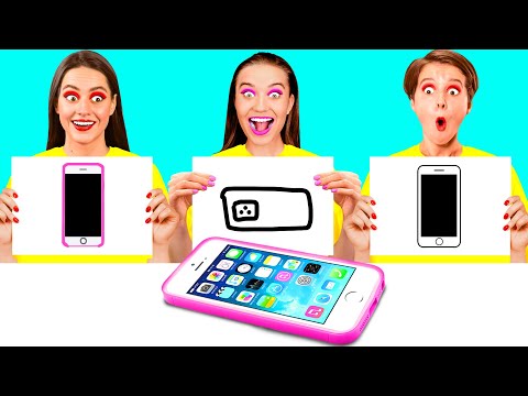 Видео: Кто Лучше Нарисует Предмет, Получит Его | Смешные Челленджи с Едой от DaRaDa Challenge