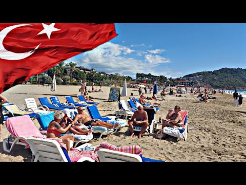 Видео: Аланья обзор города в октябре. Турция сегодня