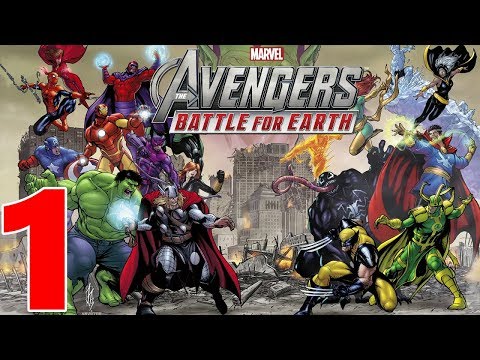 Видео: Прохождение игры Marvel Avengers Battle for Earth. Часть 1