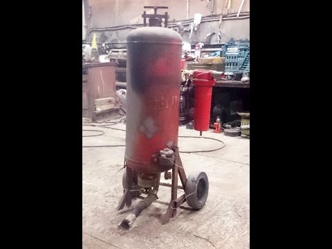 Видео: Самодельный пескоструй. Подробное описание.