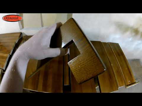 Видео: Очень Простой плинтус для ступеней лестницы