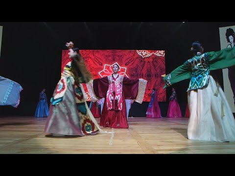 Видео: «Hanbok in Uzbekistan - 2021». 2 часть. Ханбок из узбекских тканей