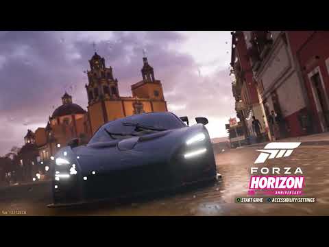 Видео: Страница главного меню Forza Horizon 10th Anniversary FH 1, FH 2, FH 3, FH 4 - Forza Horizon 5