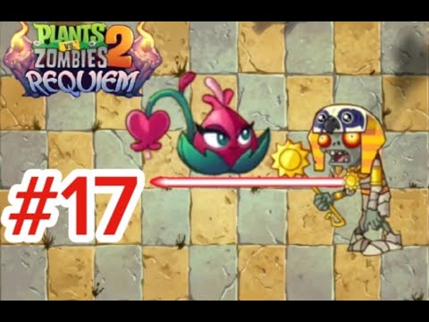 Видео: Зомби Ра с лазером! Plants vs zombies 2 Requiem #17