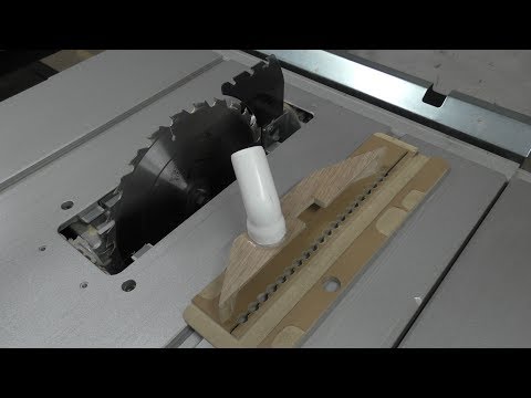 Видео: Нулевой вкладыш с пылеудалением / Zero Clearance dust collection