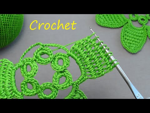 Видео: Очаровательный ЦВЕТОК простое вязание крючком   SUPER Beautiful Flower Pattern Crochet