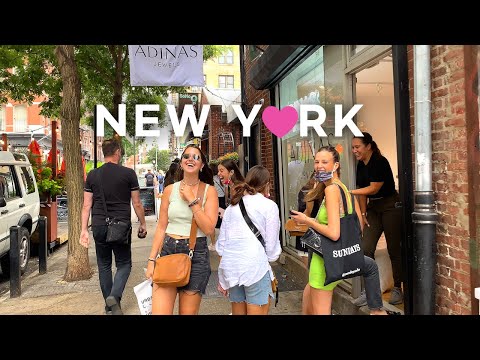 Видео: [4K] 🇺🇸 Прогулка по Нью-Йорку: Сохо, Манхэттен🗽 / Маленький Париж🇫🇷 / Маман☕, мучной магазин🌈