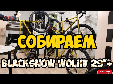 Видео: Blacksnow Wolhv 29" Сборка (не обзор)