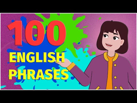 Видео: Англис тилинде эң көп колдонулган 100 фраза
