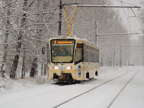 Видео: Прокатимся на трамвае? 7-й маршрут, Ярославль.