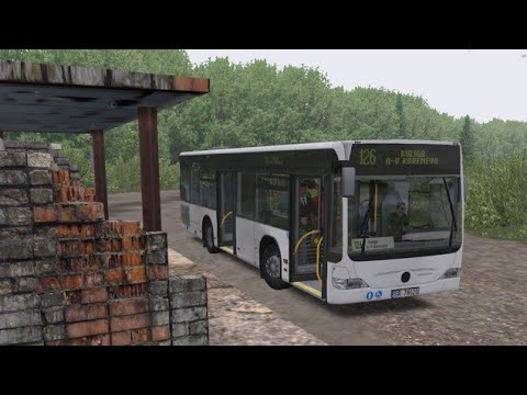 Видео: OMSI 2. Продолжение нашей *Мерсомании. И всё на той же ЧО 0.9.5. Делаем круг по 126 маршруту. 
