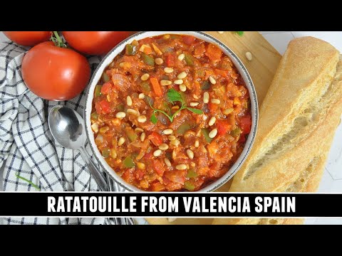 Видео: Знаменитый рататуй из Валенсии, Испания | Pisto Valenciano "Titaina"