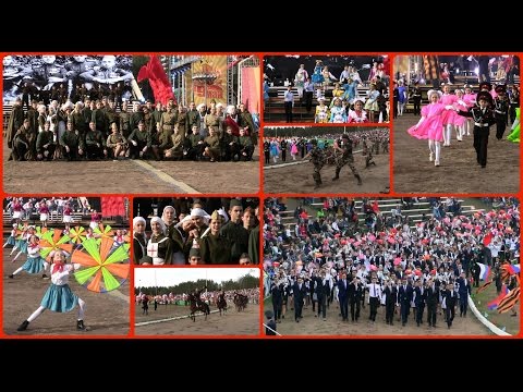 Видео: Театрализованное представление ★★★Набережные Челны 9 мая 2017 ★ #ЮлАвидео