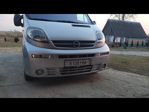 Видео: Рено трафик!!!! Красим передний бампер и ставим новую оптику!!!