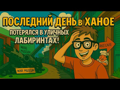 Видео: Последний день в Ханое — потерялся в уличных лабиринтах! Часть 1